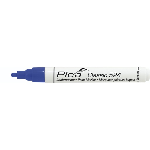 [799206] Pica Classic Industrial Paint Marker, 2-4mm bullet tip, blue