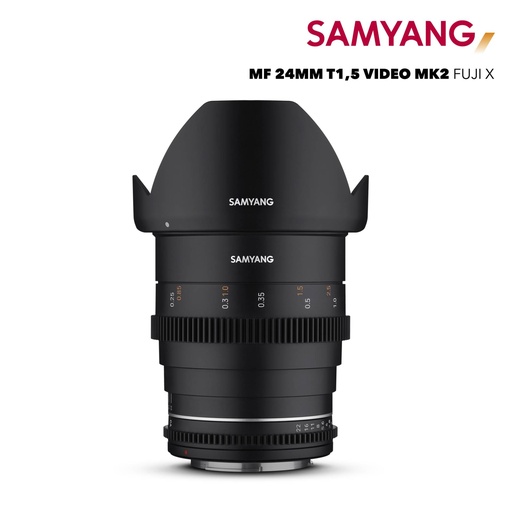 [585524] Samyang MF 24mm T1,5 VDSLR MK2 Fuji X