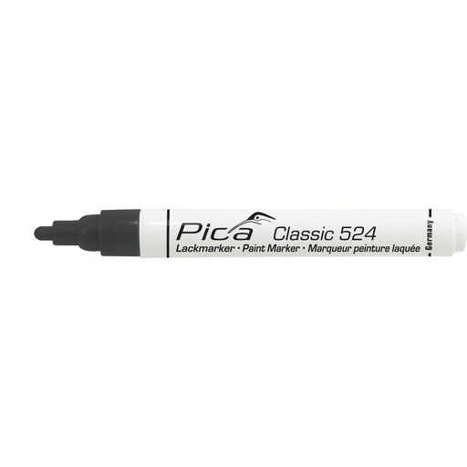 [799220] Pica Classic Industrial Paint Marker, 2-4mm bullet tip, black
