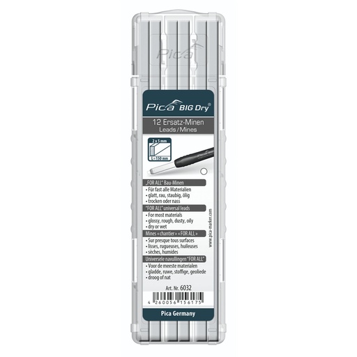 [799255] Pica BIG DRY Lead Set FOR ALL white