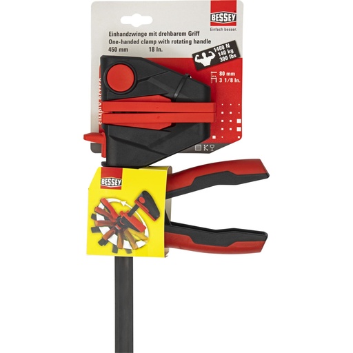 [111521] Bessey One-Handed Clamp EZ360-45