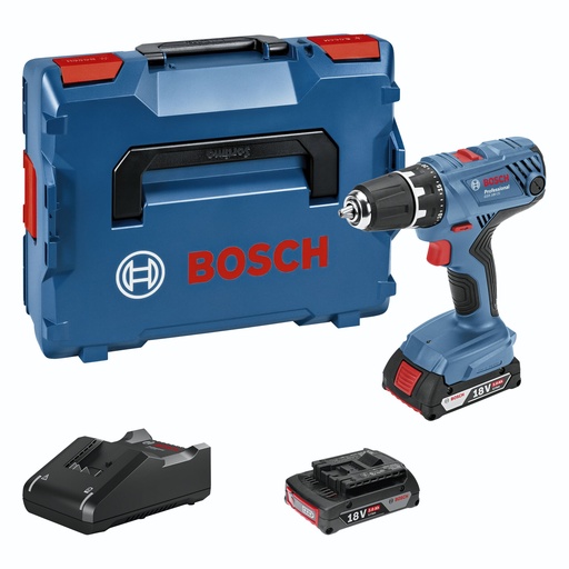 [460175] Bosch GSR 18V-21 incl. 2 Accus Cordless Drill Driver