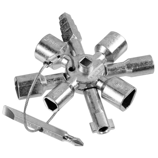 [495742] KNIPEX TwinKey universal key