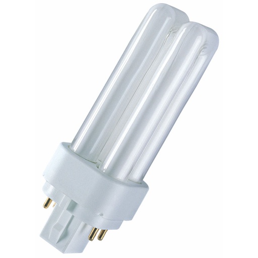 [140130] Osram DULUX D/E Energiesparlampe 13W/830 G24Q-1 FS1