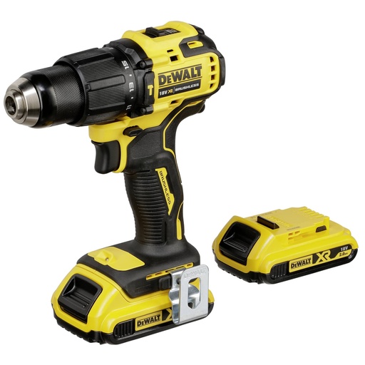 [464221] DeWalt DCD709D2T-QW Cordless Combi Drill 18V