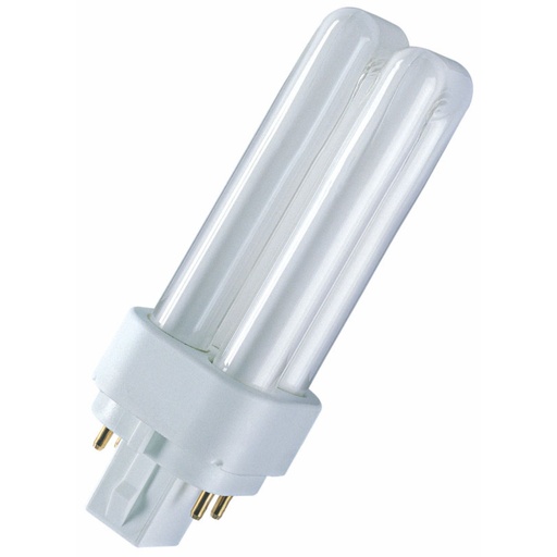 [803084] Osram DULUX D/E Energiesparlampe 18W/840 G24Q-2 FS1