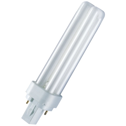 [803126] Osram DULUX D Energy-saving Lamp 18W/840 G24D-2 FS1