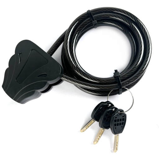[203025] Braun Steel Cable Lock 180cm for wild cameras