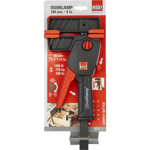 [672891] BESSEY  DuoClamp DUO 160/85