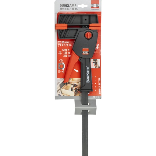 [672905] BESSEY  DuoClamp DUO 450/85