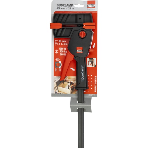 [672912] BESSEY  DuoClamp DUO 650/85