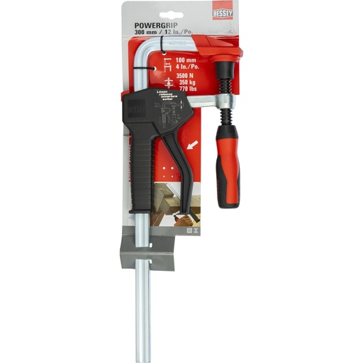 [672919] BESSEY One-handed Clamp EHZ-2K 300/100