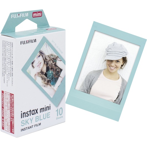 [302304] Fujifilm instax mini Film blue frame