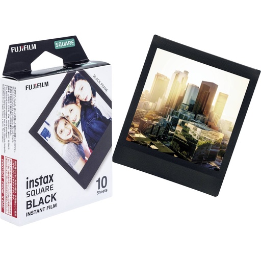 [383707] 1 Fujifilm Instax Square Film Black Frame