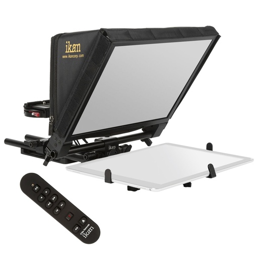 [632249] Ikan Elite Universal Tablet Teleprompter with Remote Control