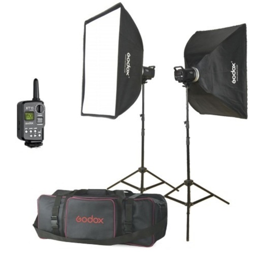 [534256] Godox MS200-F Studio-Kit studio flash unit kit 2 x 200Ws