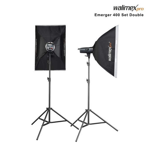 [811673] walimex pro Emerger 400 Set Double