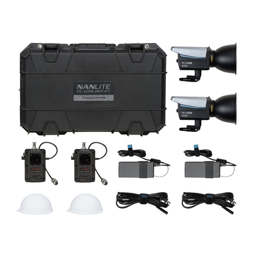 [163580] Nanlite FC-120B 2KIT-PT Bi color Beleuchtungs-Set