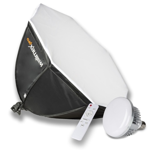 [772284] walimex pro LED 60W Octagon Ø65cm   Bi color