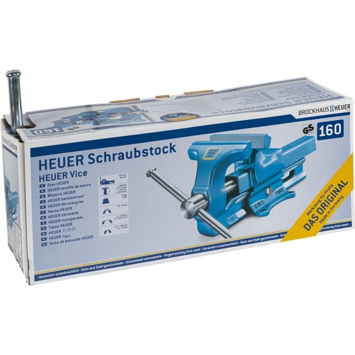 [721338] Brockhaus Heuer Gr. 160 Vice with replaceable jaws