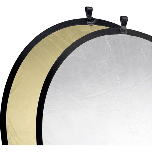 [628194] Walimex Foldable Reflector gold/silver, Ø107cm
