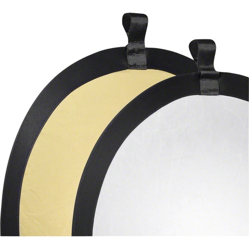 [628201] Walimex Foldable Reflector gold/silver, Ø56cm