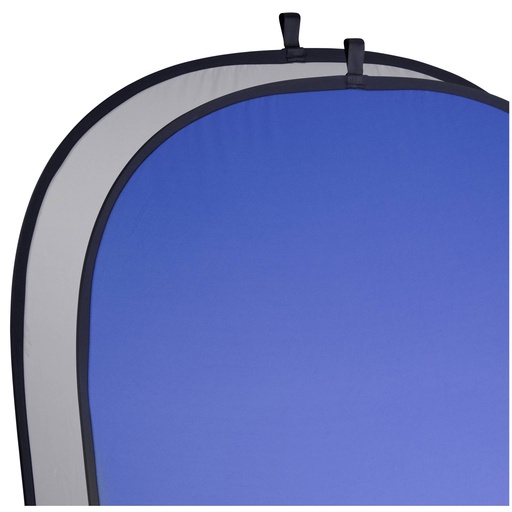 [692839] Walimex Studio Pop-Up Background gray/blue, 180x210cm