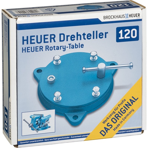 [836425] HEUER Rotary Plate for Parallel Vice 115 + 120