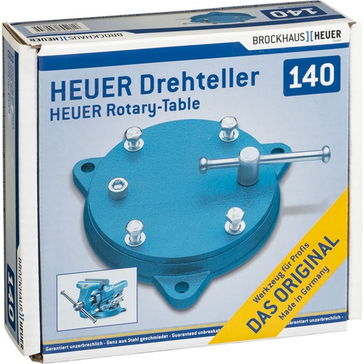[836432] HEUER Rotary Plate for Parallel Vice 135 + 140