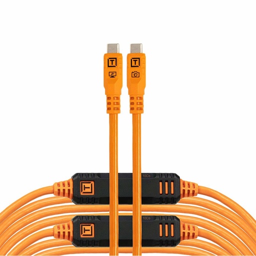 [132241] Tether Tools TetherPro USB-C Optima 10G gerade orange 9,4m