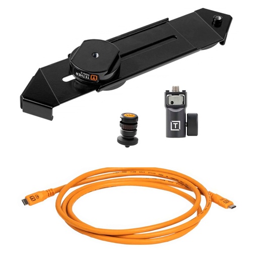 [132430] Tether Tools Mobile Tethering Kit Small Optima 10G gerade 1,8m