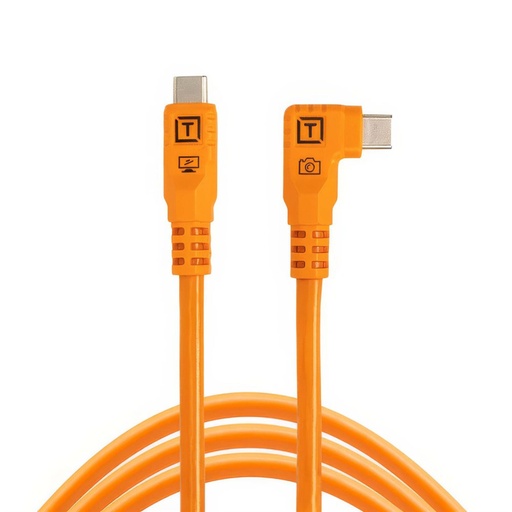 [204859] Tether Tools TetherPro USB-C Optima 10G rechts orange 3m  NEU