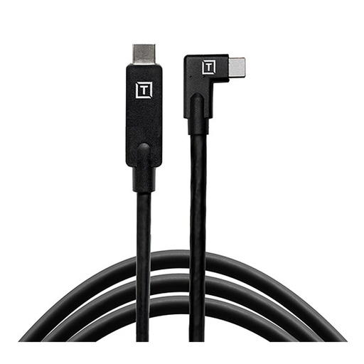 [615568] Tether Tools TetherPro USB-C to USB-C Right Angle black