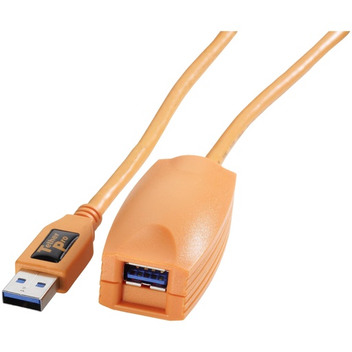 [879354] Tether Tools TetherPro USB 3.0 Active Extension 5m orange