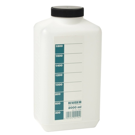 [759290] Kaiser Chemical Storage Bottle 2000ml white                4194