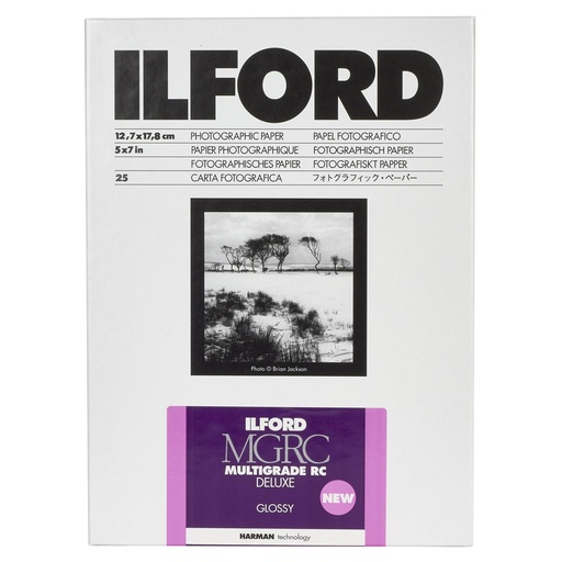 [507593] 1x 25 Ilford MG RC DL  1M  13x18