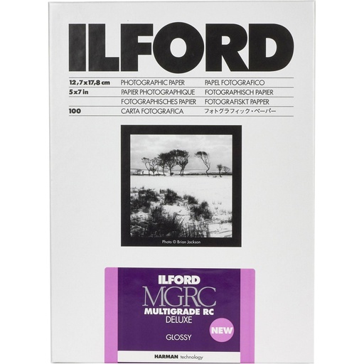 [507600] 1x100 Ilford MG RC DL  1M  13x18