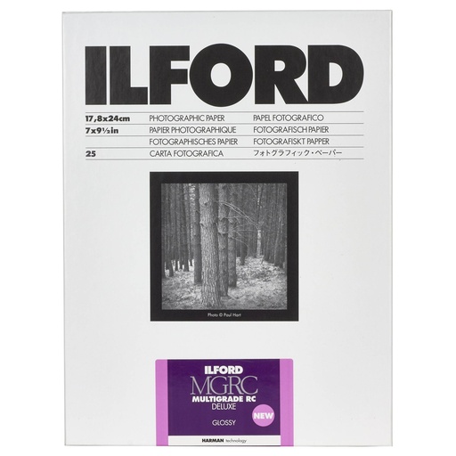[507607] 1x 25 Ilford MG RC DL  1M  18x24