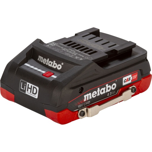 [184139] Metabo 18V 4,0Ah LiHD DS Akku-Pack