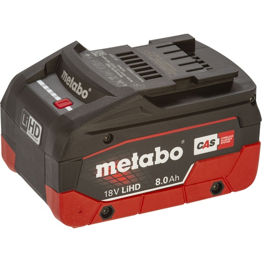 [184146] Metabo 18V 8,0Ah LiHD Akku-Pack