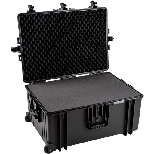 [710096] B&W Outdoor Case Type 7800 schwarz mit Schaumstoff Inlay
