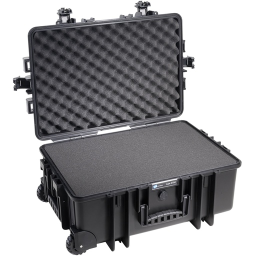 [711139] B&W Outdoor Case Type 6700 black with foam insert