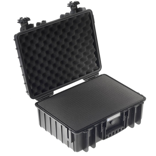 [792533] B&W Outdoor Case Type 5000 black with pre-cut foam insert
