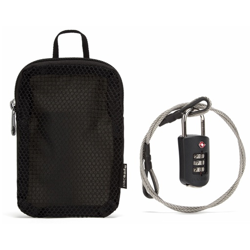 [791961] Pacsafe Prosafe 1000 Combination Lock w. Steel Cable
