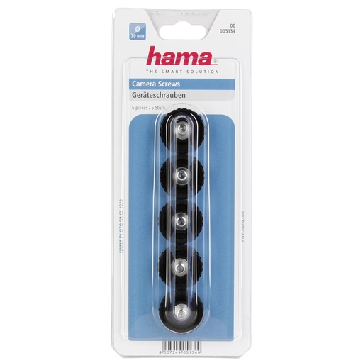 [628325] Hama Camera Screws 11 mm 1/4  (5 pcs)              5134