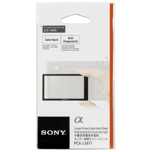 [863233] Sony PCK-LM17 Screen Protector