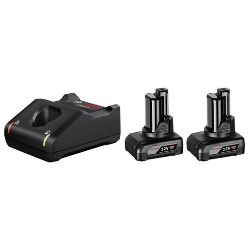 [459643] Bosch 2x 6.0Ah, GAL 12V-40 Rechargeable Battery