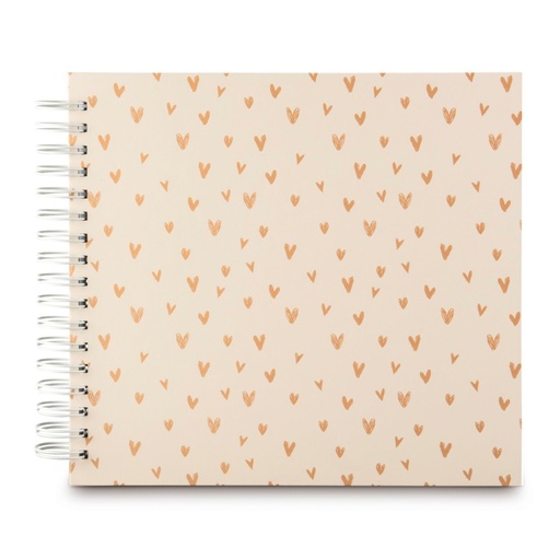 [127355] Hama Lovely Spiral beige   28x24 50 white Pages 7701