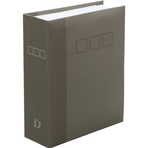 [143978] Deknudt pocket album 12,5x16,5 100 Fotos 10x15 grey A40H70100PH