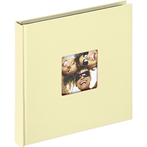 [187749] Walther Fun cream          18x18 30 black Pages book bound FA199H